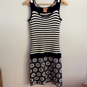 Tory Burch knit and crochet dress XS
